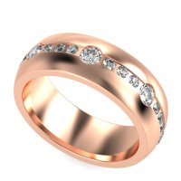 8mm Men's Modern Channel Band