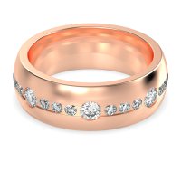 8mm Men's Modern Channel Band