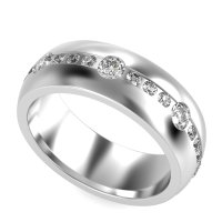 8mm Men's Modern Channel Band