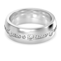 8mm Men's Modern Channel Band