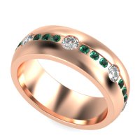 8mm Men's Modern Channel Band