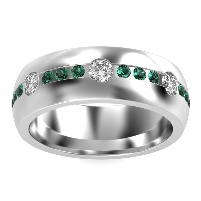 8mm Men's Modern Channel Band