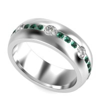 8mm Men's Modern Channel Band