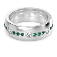 8mm Men's Modern Channel Band
