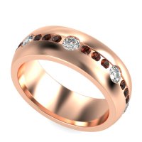 8mm Men's Modern Channel Band