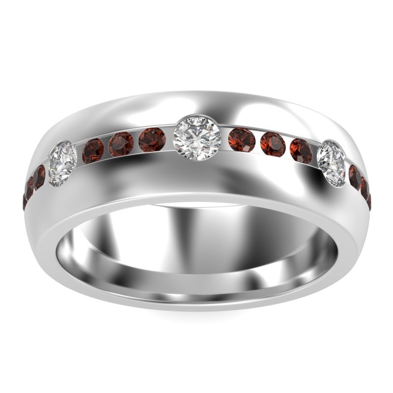 8mm Men's Modern Channel Band