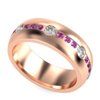 8mm Men's Modern Channel Band
