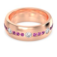 8mm Men's Modern Channel Band