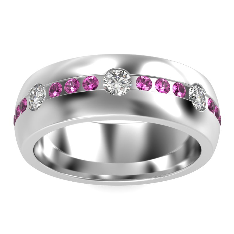 8mm Men's Modern Channel Band