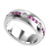 8mm Men's Modern Channel Band