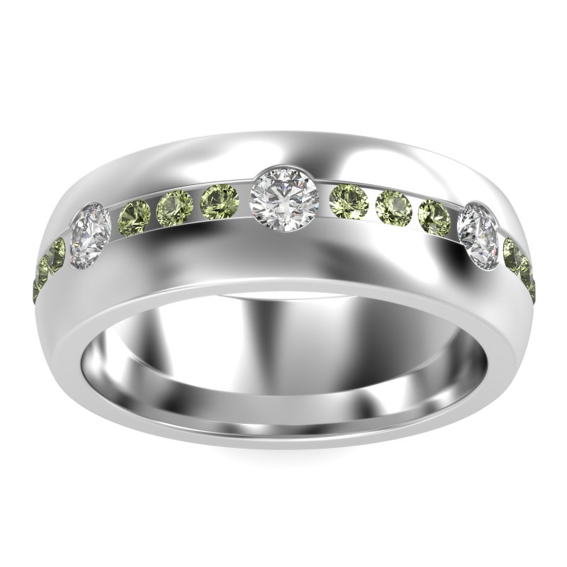 8mm Men's Modern Channel Band