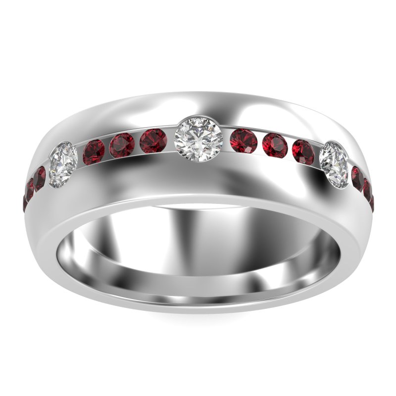 8mm Men's Modern Channel Band