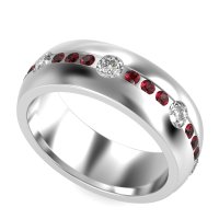 8mm Men's Modern Channel Band