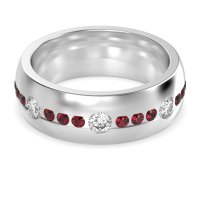 8mm Men's Modern Channel Band