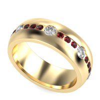 8mm Men's Modern Channel Band