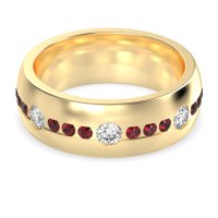 8mm Men's Modern Channel Band