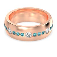 8mm Men's Modern Channel Band