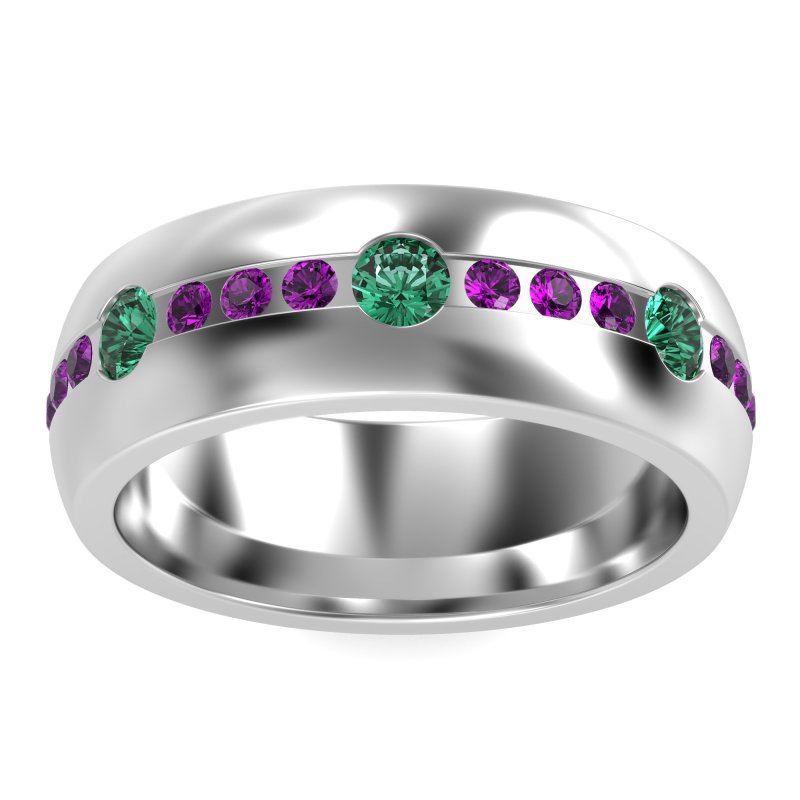 8mm Men's Modern Channel Band