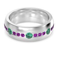 8mm Men's Modern Channel Band