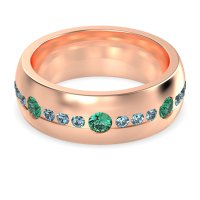 8mm Men's Modern Channel Band