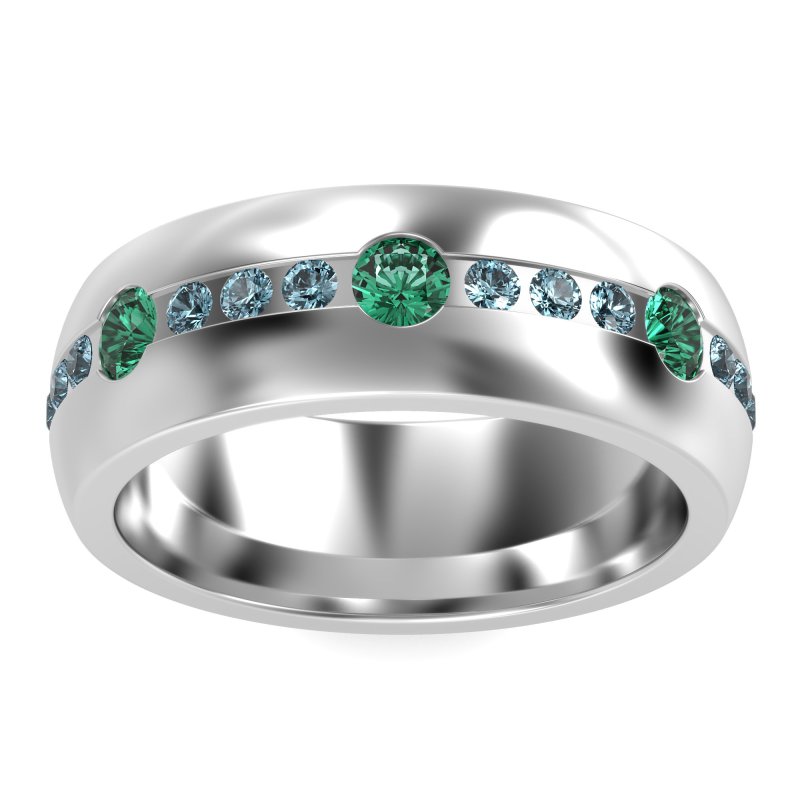 8mm Men's Modern Channel Band