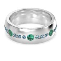 8mm Men's Modern Channel Band