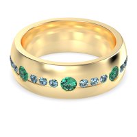 8mm Men's Modern Channel Band