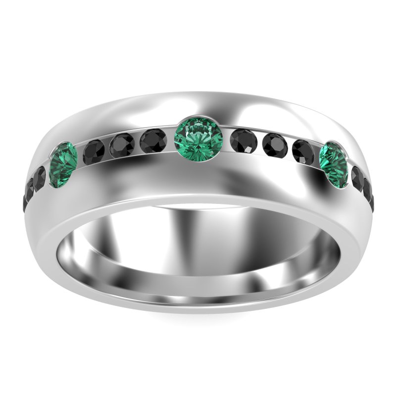 8mm Men's Modern Channel Band