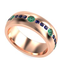 8mm Men's Modern Channel Band