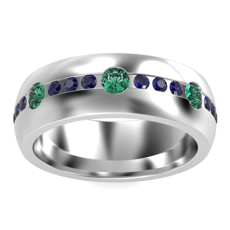 8mm Men's Modern Channel Band