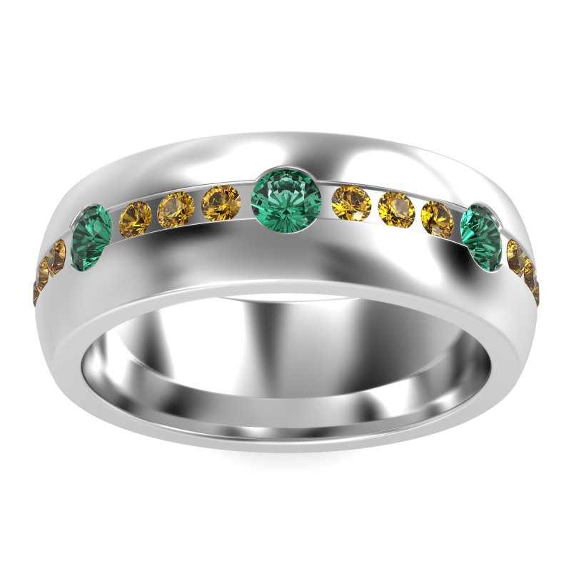 8mm Men's Modern Channel Band