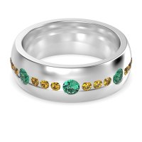 8mm Men's Modern Channel Band