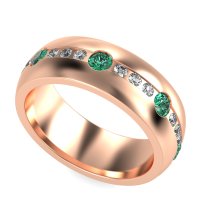 8mm Men's Modern Channel Band