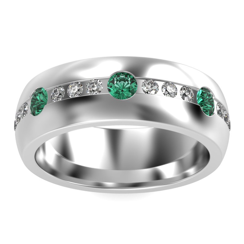 8mm Men's Modern Channel Band