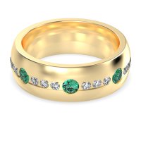 8mm Men's Modern Channel Band