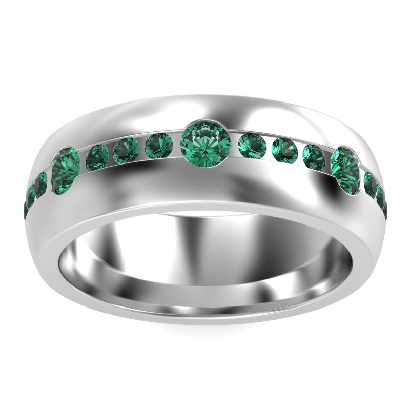 8mm Men's Modern Channel Band