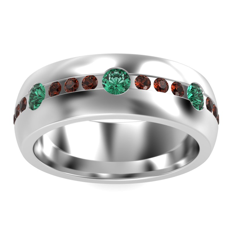 8mm Men's Modern Channel Band