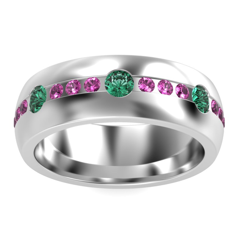 8mm Men's Modern Channel Band