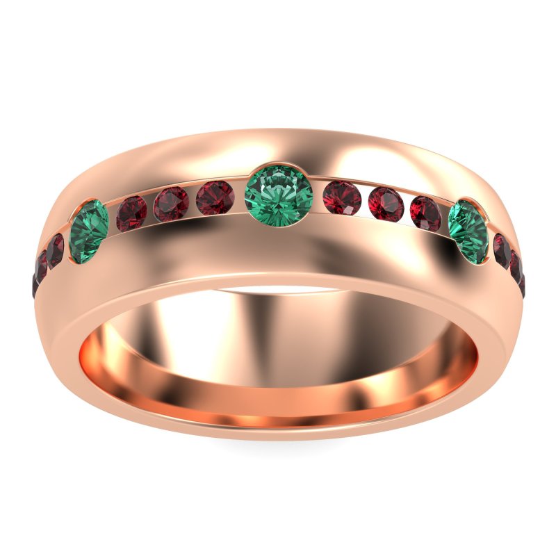 8mm Men's Modern Channel Band