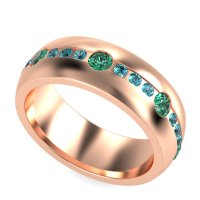 8mm Men's Modern Channel Band
