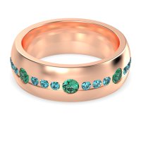 8mm Men's Modern Channel Band