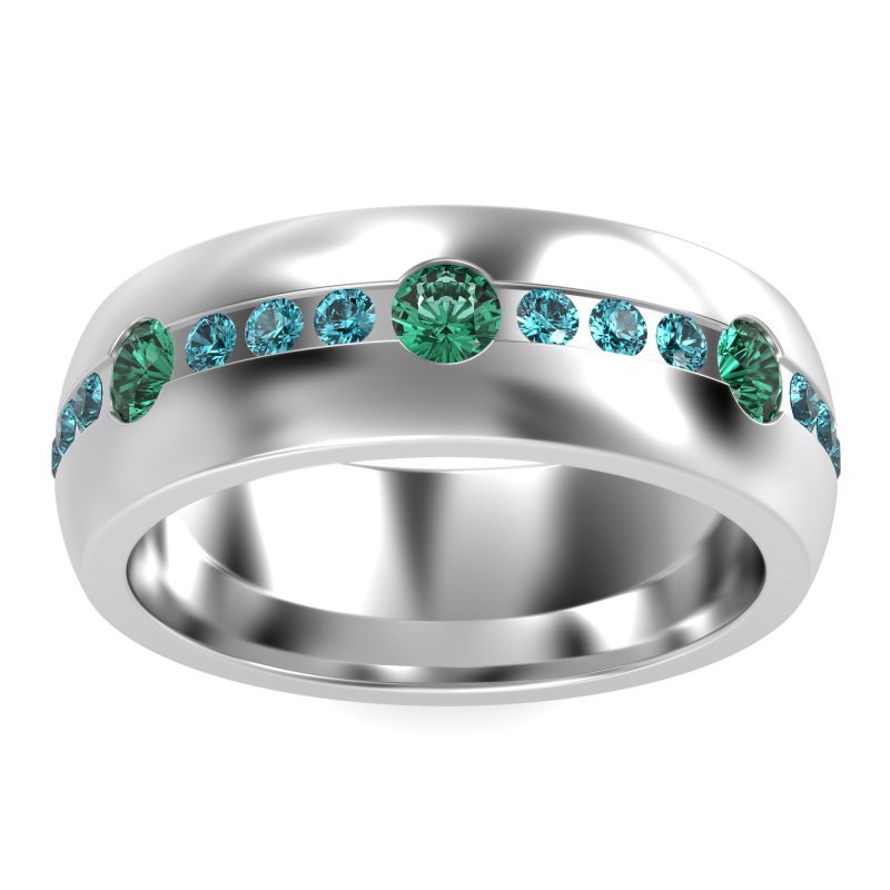 8mm Men's Modern Channel Band