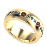 8mm Men's Modern Channel Band
