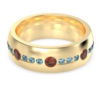 8mm Men's Modern Channel Band