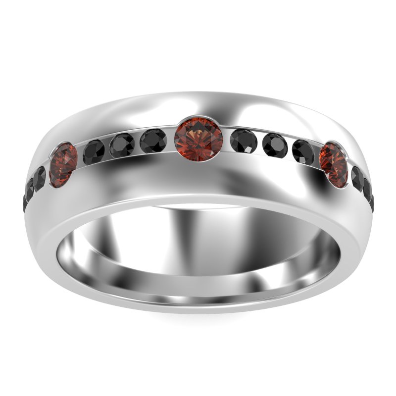 8mm Men's Modern Channel Band