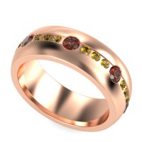 8mm Men's Modern Channel Band