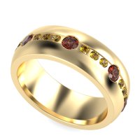 8mm Men's Modern Channel Band