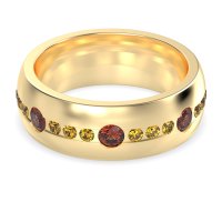 8mm Men's Modern Channel Band