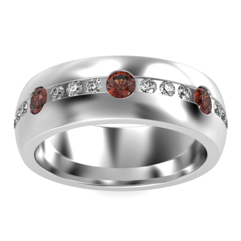 8mm Men's Modern Channel Band