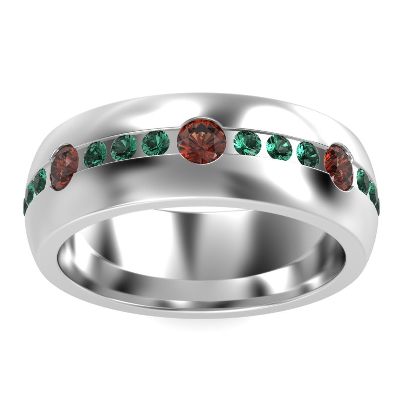8mm Men's Modern Channel Band